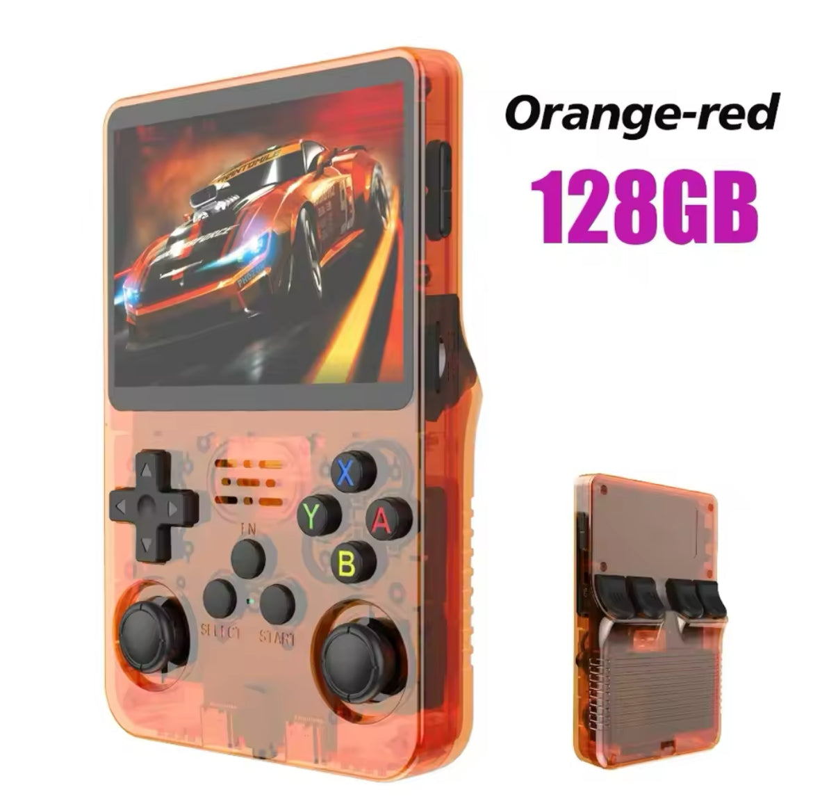 Orange-red retro console (128GB)